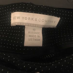 Women’s Navy Blue/White Polka Dot Pants